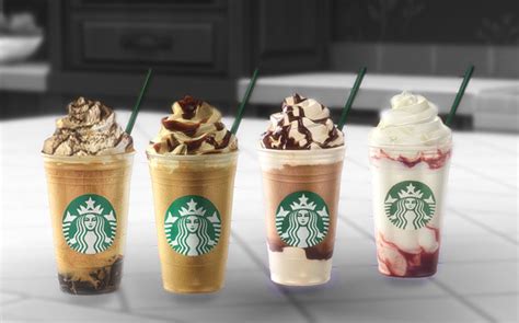 Cc Addict Guilty — Cropzsims Ts4 Starbucks Frappuccinos This Set