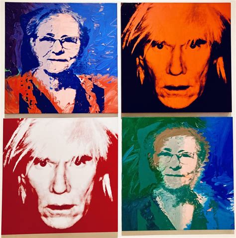 Modern Art Monday Presents Andy Warhol Julia Warhola With Self