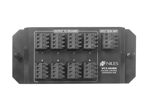 Niles Vcs Hub8 Volume Control Speaker Distribution Hub Ebay