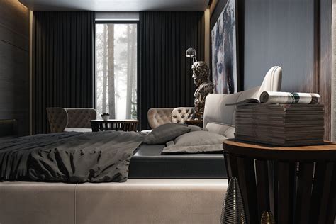 3 Amazing Dark Bedroom Interior Design Roohome Designs And Plans