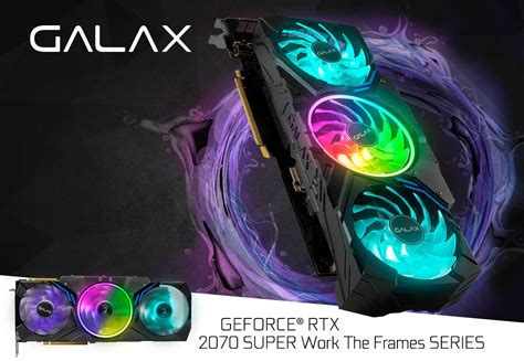 Galax Geforce Rtx 2070 Super Work The Frames Edition Geforce Rtx