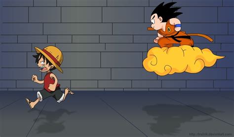 Goku And Luffy Dragon Ball Z Fan Art 35961798 Fanpop Page 58