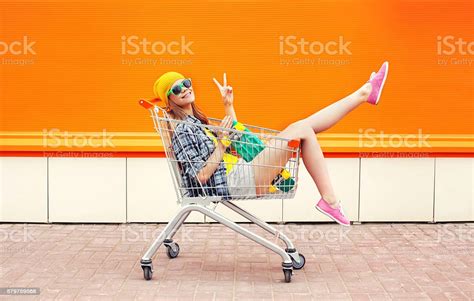 Warentest.vergleich.org has been visited by 100k+ users in the past month Fashion Pretty Cool Girl In Trolley Cart Having Fun Stock ...
