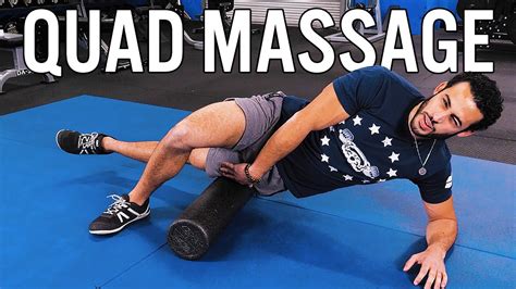 Self Treatment For The Quads Massage Stretching And Strengthening Exercises Youtube