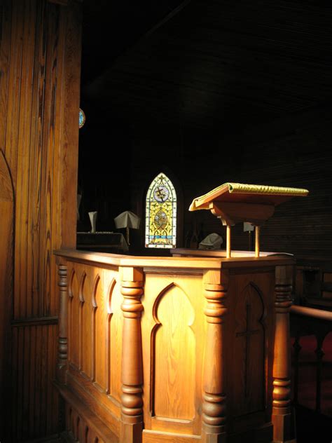 Old Church Pulpit Insidesources