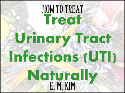 How To Treat Urinary Tract Infections Uti Naturally Healing Bookstore
