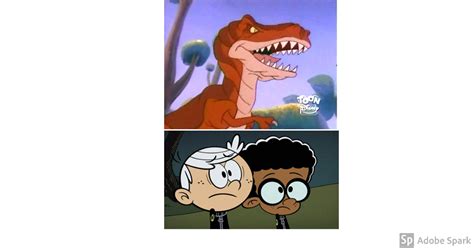 Lincoln And Clyde Are Scared Of T Rex By Comedyyeshorrorno On Deviantart