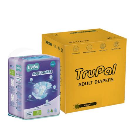 Trupal Adult Diapers Supreme L 10s X 8 Big Pharmacy
