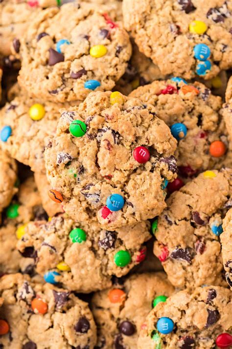 Monster Cookies Recipe Shugary Sweets