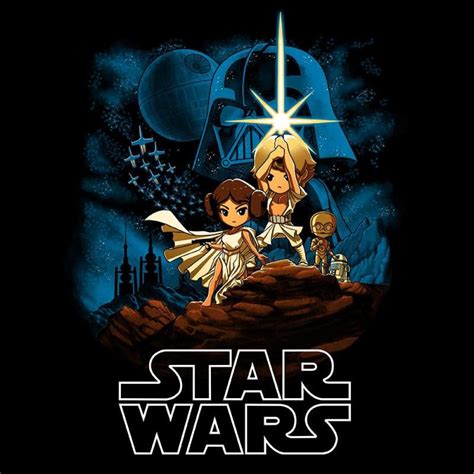 Star Wars Episode Iv A New Hope Official Star Wars Tee Teeturtle