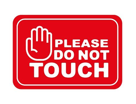 22,690 likes · 95 talking about this. Please Do Not Touch Sign Stock Illustration - Download ...