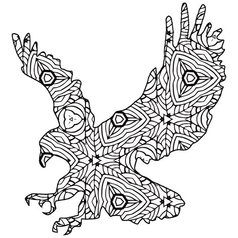 Geometric Coloring Pages Animals