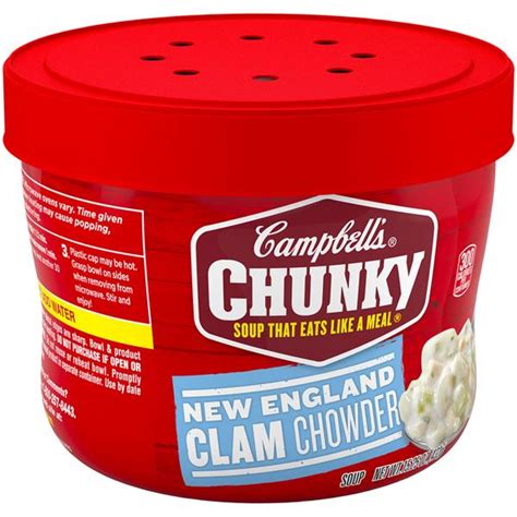 This product has been discontinued. Campbell's Chunky New England Clam Chowder | Hy-Vee Aisles ...