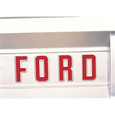 Ford Bronco Tailgate Letters 66 77 James Duff Inc