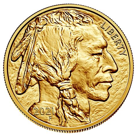 Uncirculated Gold Buffalo Coin One Ounce 2021 Golden Eagle Coins