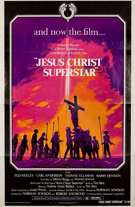 Jesus Christ Superstar 1973 Us One Sheet Poster Posteritati Movie