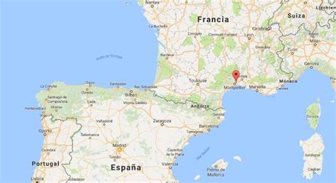 Mapa Francia España Mapa