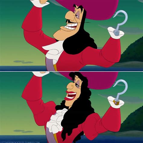 Captain Hook Gender Bent Disney Characters Popsugar Love And Sex Photo 3