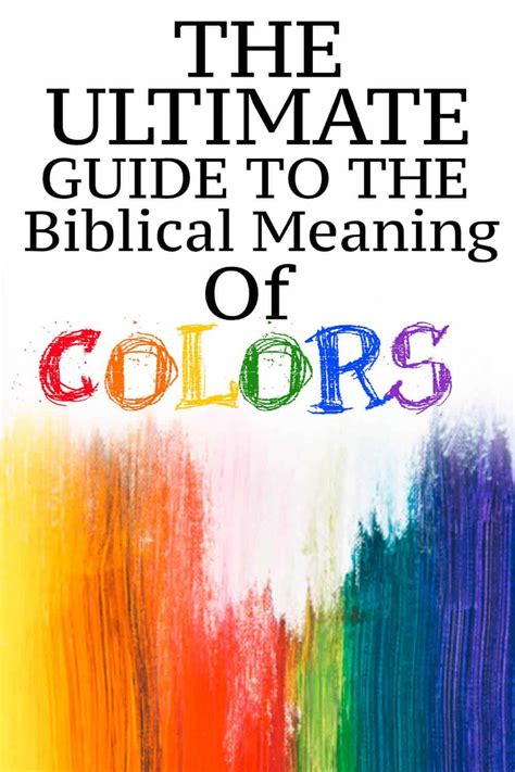 Colors Of The Rainbow Religious Meaning Warehouse Of Ideas