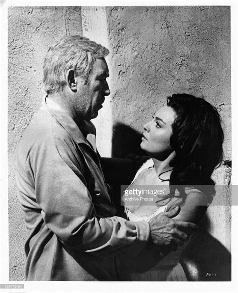 Anthony Quinn Grabs Rosanna Schiaffino In A Scene From The Film The