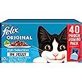 Felix Adult Wet Cat Food Fish Selection In Jelly X G Pouches