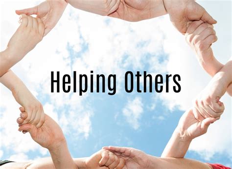 Helping Others You Can Choose