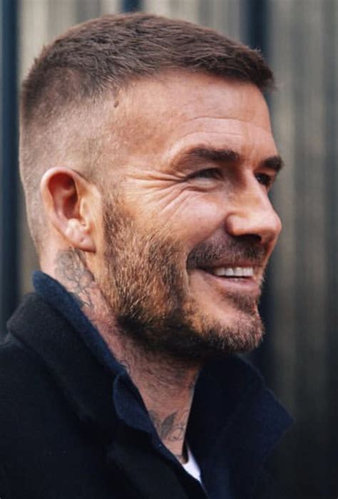 Short spiked hairstyle for men/getty images. Pin by Aamin Shaikh on David Beckham | Mens haircuts short, Short blonde haircuts, Blonde haircuts