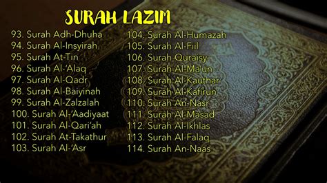 Pahami Surah Pendek Juz Amma Lengkap Aaqilah Murottal Quran