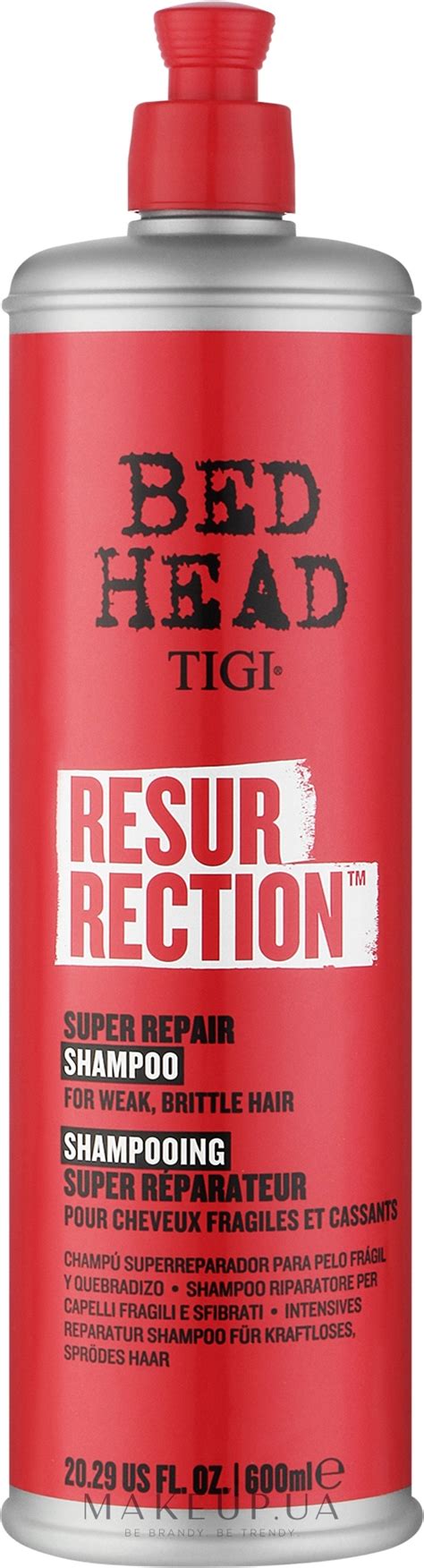 Шампунь для слабкого й ламкого волосся Tigi Bed Head Resurrection
