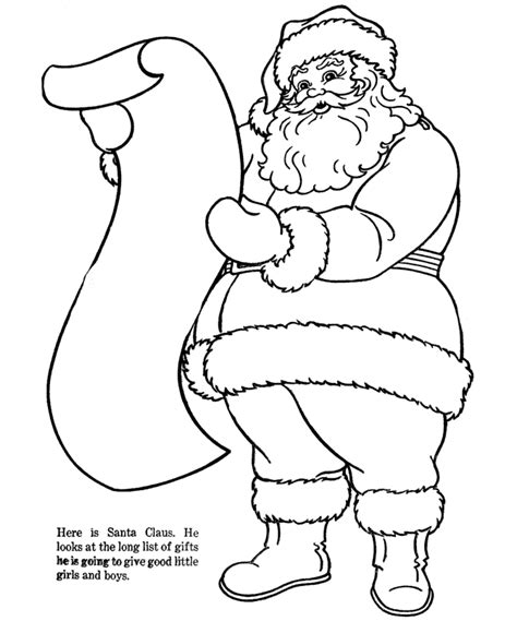 bluebonkers santa claus coloring pages 6