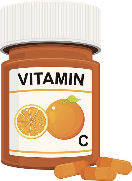 Vitamin Supplements Bottle Stock Vectors Istock