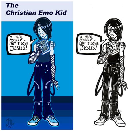 Christian Emo Kid By Saintpepsi On Deviantart