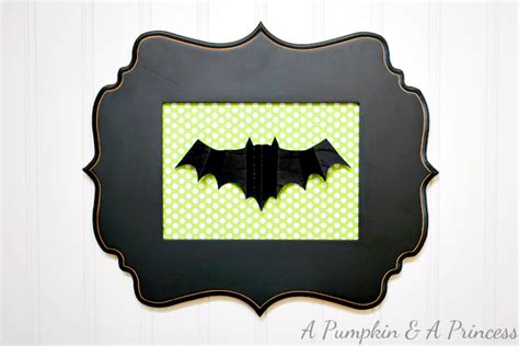 Halloween Bat Frame Halloween Decorations Indoor Halloween Frames