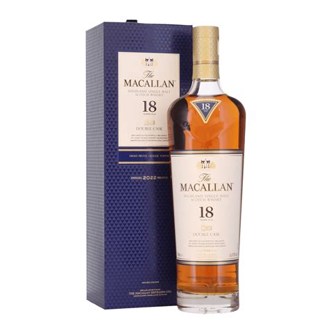 macallan 18 year old double cask 2022 whisky from the wine cellar uk