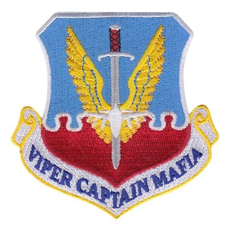 179 Fs Viper Captain Mafia Patch 179th Fighter Squadron Patches
