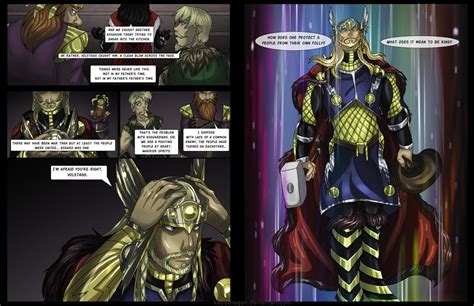 02 Thor N Loki Comic Sacrifices By Kabudragon On Deviantart