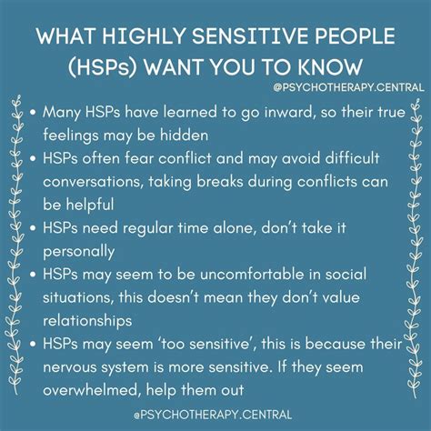 Highly Sensitive Person Highly Sensitive People Highly Sensitive Sensitive People