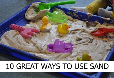 10 Great Ways In Making Sand Play Engaging Early Years Careers