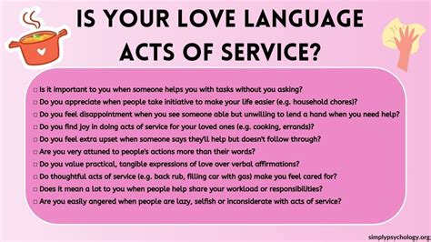 Acts Of Service Love Language In Relationships