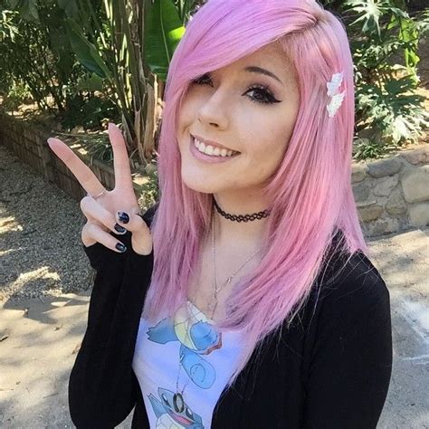 Leda Muir Leda Muir Pastel Pink Hair Purple Hair Gray Hair White