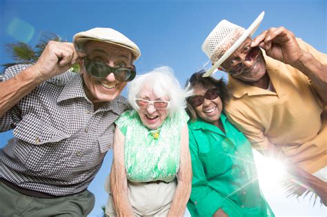 Elderly people having fun! - Vermont Aged Care