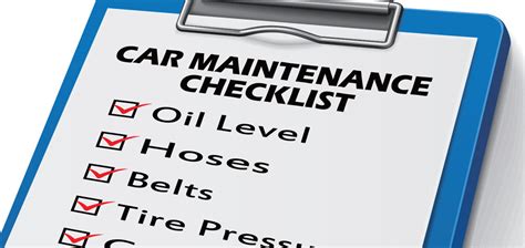 The Comprehensive Car Maintenance Checklist The Blogulator