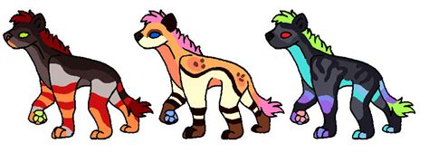 Hyena Adoptables Closed By Toonsadopts On Deviantart