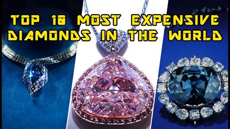 Top 10 Most Expensive Diamonds In The World Youtube