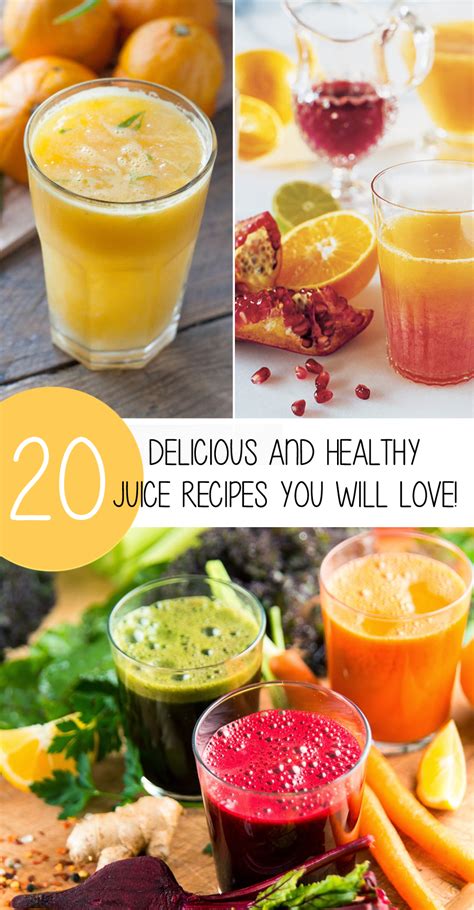 Discover 27 healthy delicious juice recipes! 20 Most Delicious And Healthy Juice Recipes You Will Love ...