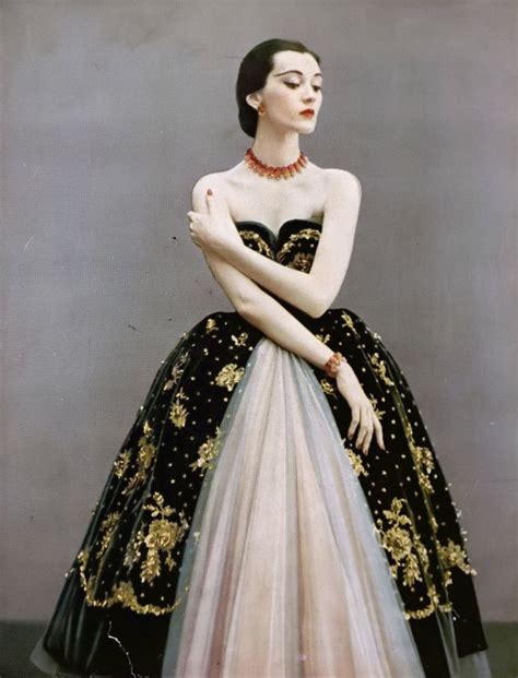 45 Stunning Photos Of 50s Beauties In Dior Dresses ~ Vintage Everyday