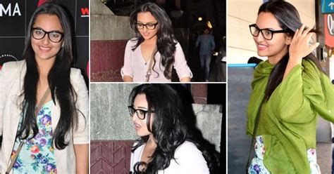 Eye Wear Eye Care Bollywood Celebrity Sonakshi Sinha Eyeglasses