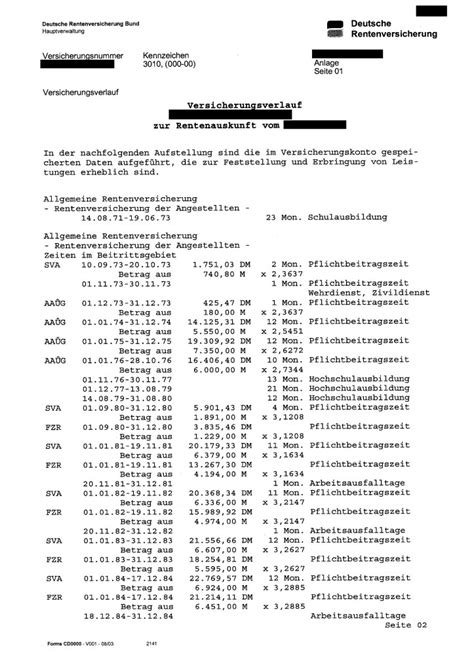 Als die träger der gesetzlichen rentenversicherung 1964 mit elektronischer datenverarbeitung anfingen, führten sie gleichzeitig die rentenversicherungsnummer ein. Muster Anschreiben Rentenversicherung