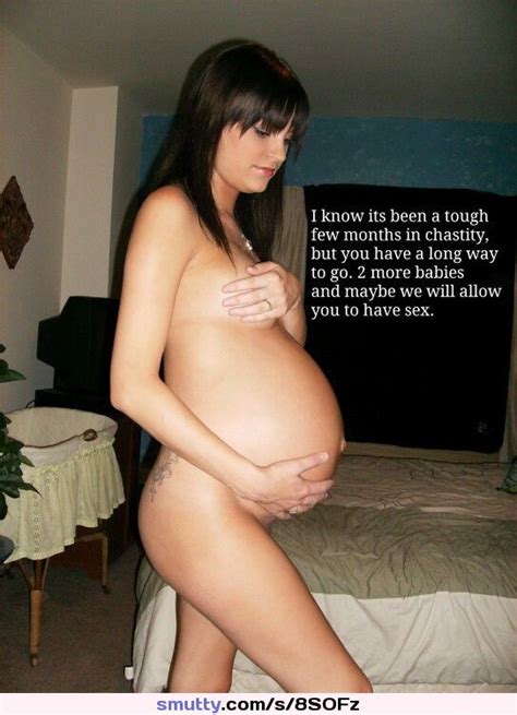 Pregnant Femdom Cuckold Chastity Caption