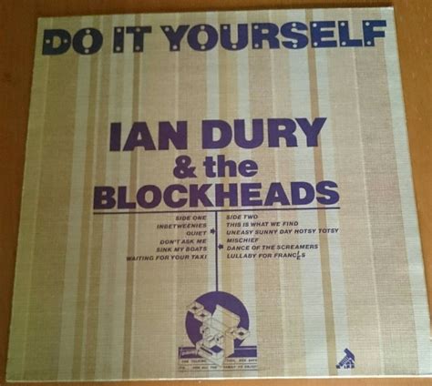 Ian dury do it yourself vinyl. IAN DURY & THE BLOCKHEADS - DO IT YOURSELF - 19.. (406967655) ᐈ Köp på Tradera